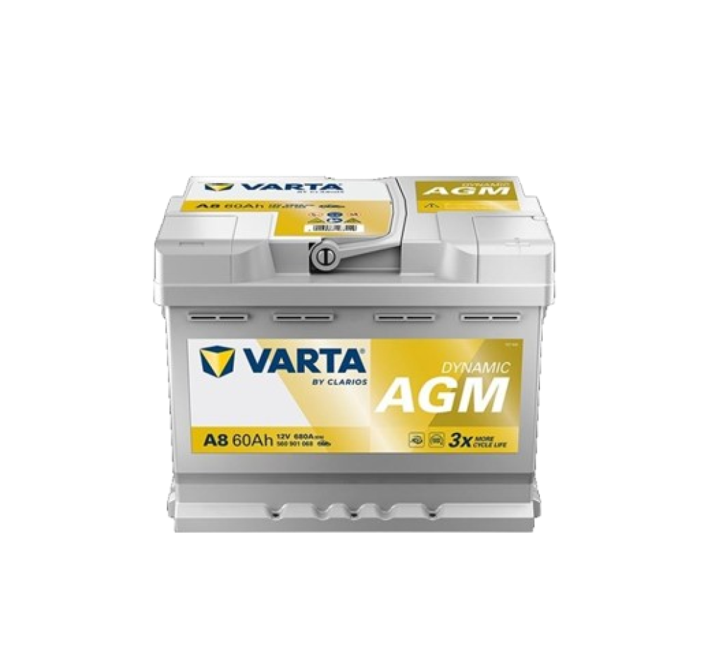 VARTA Silver Dynamic AGM Battery – Various Capacities
