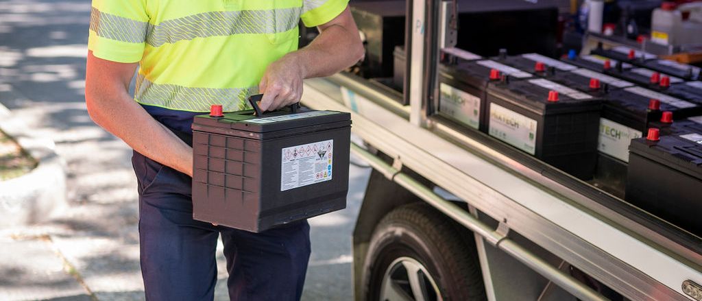 مساعدة الطريق للبطاريات